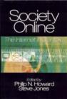 Image for Society online  : the Internet in context