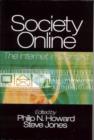 Image for Society online  : the Internet in context