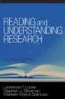 Image for Reading and understanding research