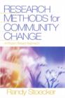 Image for Research methods for community change  : a project-based approach