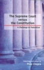 Image for The Supreme Court Versus the Constitution : A Challenge To Federalism