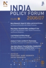 Image for India Policy Forum 2006-07