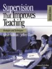 Image for Supervision That Improves Teaching
