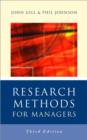 Image for Research Methods for Managers