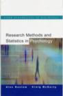 Image for Doing research in psychology  : an introduction to research methodology and statistics