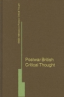 Image for Postwar British critical thought
