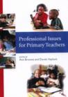 Image for Professional Issues for Primary Teachers