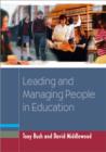 Image for Leading and Managing People in Education