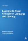 Image for Learning to Read Critically in Language and Literacy
