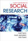 Image for A short introduction to social research
