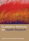 Image for Qualitative Methods for Health Research