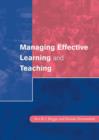 Image for Managing Effective Learning and Teaching
