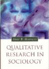Image for Qualitative Research in Sociology