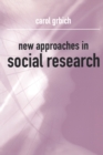Image for New approaches in social research