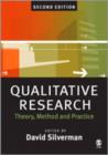 Image for Qualitative research  : theory, method and practice
