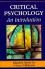 Image for Critical Psychology