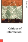 Image for Critique of information