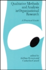Image for Qualitative methods and analysis in organizational research  : a practical guide
