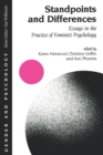 Image for Standpoints and differences  : essays in the practice of feminist psychology