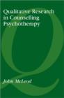 Image for Qualitative research in counselling and psychotherapy
