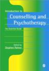 Image for Introduction to counselling and psychotherapy  : the essential guide