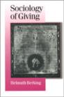 Image for Sociology of giving