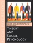 Image for Theory and social psychology