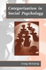 Image for The categorization process in social psychology