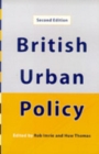 Image for British urban policy  : an evaluation of the urban development corporations