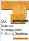 Image for 200 science investigations for young students  : practical activities for science 5-11