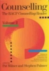 Image for Counselling  : the BACP counselling readerVol. 2