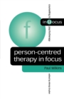 Image for Person-Centred Therapy in Focus