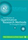 Image for Introduction to Quantitative Research Methods
