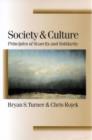 Image for Society and culture  : scarcity and solidarity