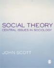 Image for Social theory  : central issues in sociology