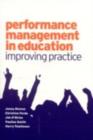 Image for Performance management in education  : improving practice