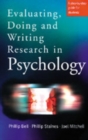 Image for Evaluating, doing and writing research in psychology  : a step-by-step guide for students