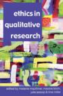 Image for Ethics in qualitative research