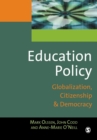 Image for Education policy  : globalization, citizenship and democracy