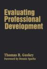 Image for Evaluating Professional Development