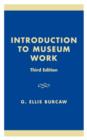 Image for Introduction to museum work