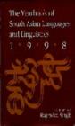 Image for The Yearbook of South Asian Languages and Linguistics, 1998