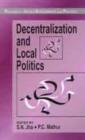 Image for Decentralization and Local Politics