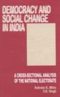 Image for Democracy and Social Change in India