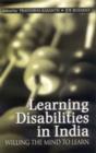 Image for Learning Disability in India