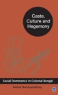 Image for Caste, Culture and Hegemony