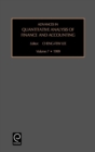 Image for Advances in Quantitative Analysis of Finance and Accounting