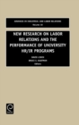 Image for New Research on Labor Relations and the Performance of University HR/IR Programs