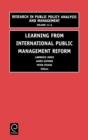 Image for Learning from international public management reform