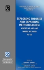 Image for Exploring Theories and Expanding Methodologies